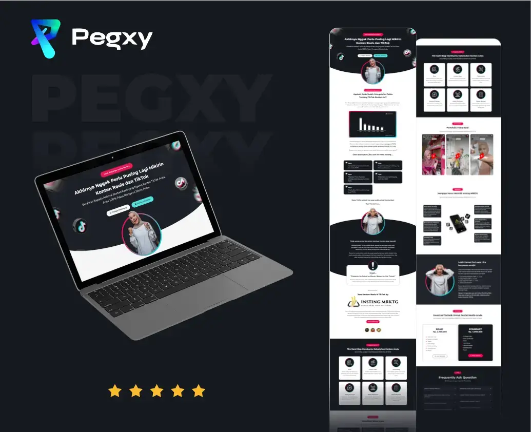 portofolio jasa landing page