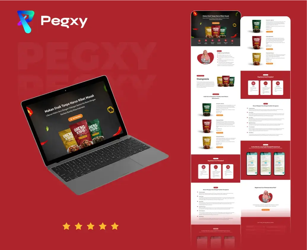 portofolio jasa landing page